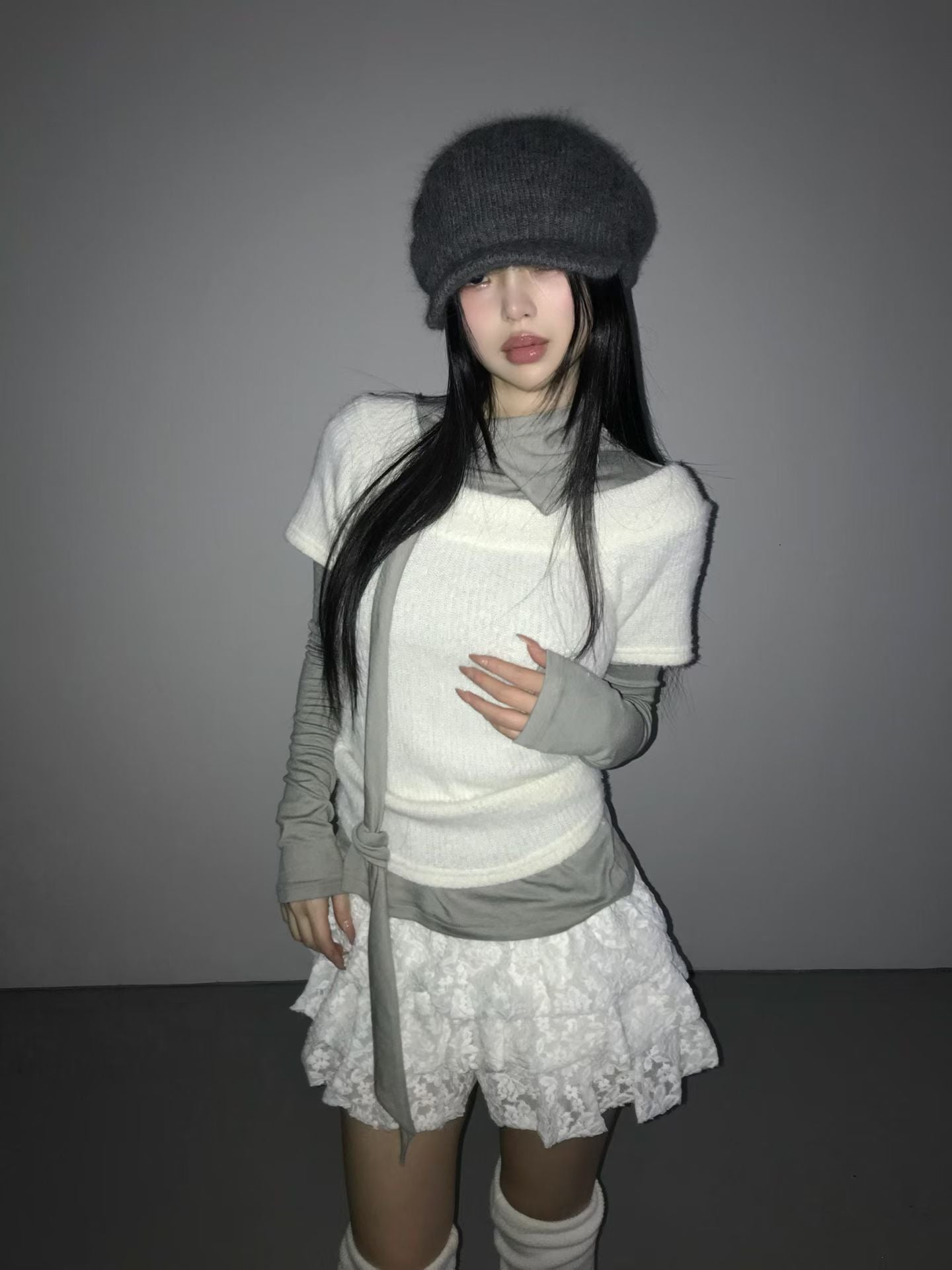 Muse Lace Skirt Shorts