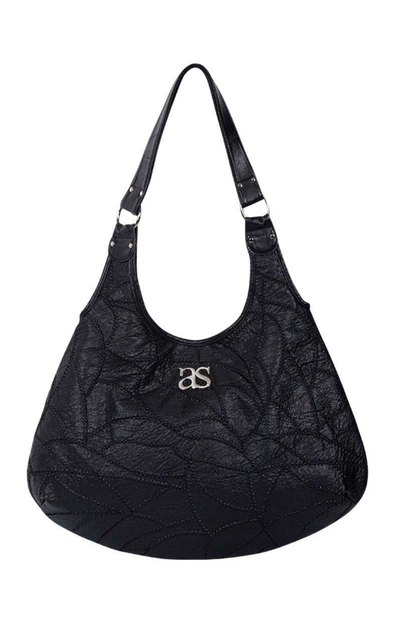 【as'' on】BECKY SHOULDER BAG | Black