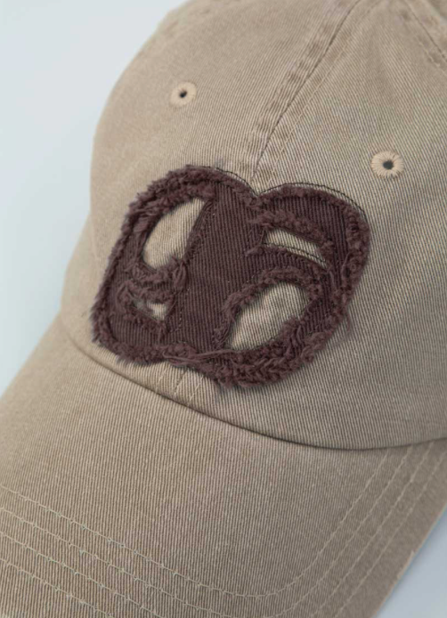 【as'' on】PATCH BALL CAP | Beige