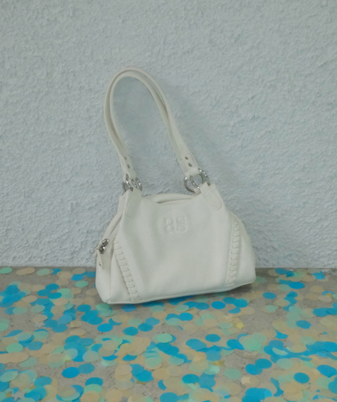 【as'' on】BONITA MINI BAG | White