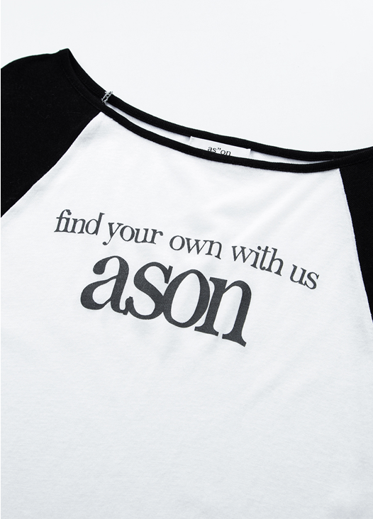 【as'' on】SORBET LONG SLEEVE | Black