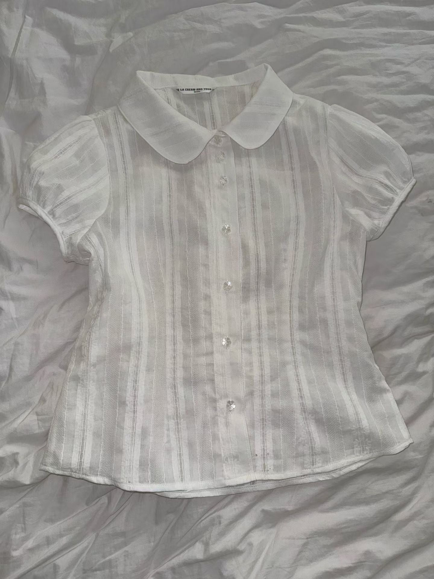 Dobby Stripe Blouse