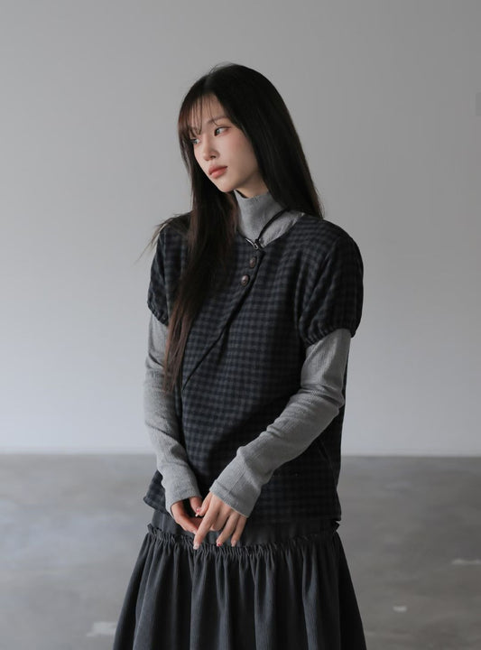 Checkered Blouse