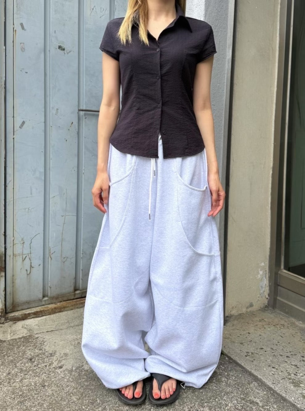 基本款薄短袖襯衫 URBAN CLASSIC Lightweight Collared Short-sleeve Shirt