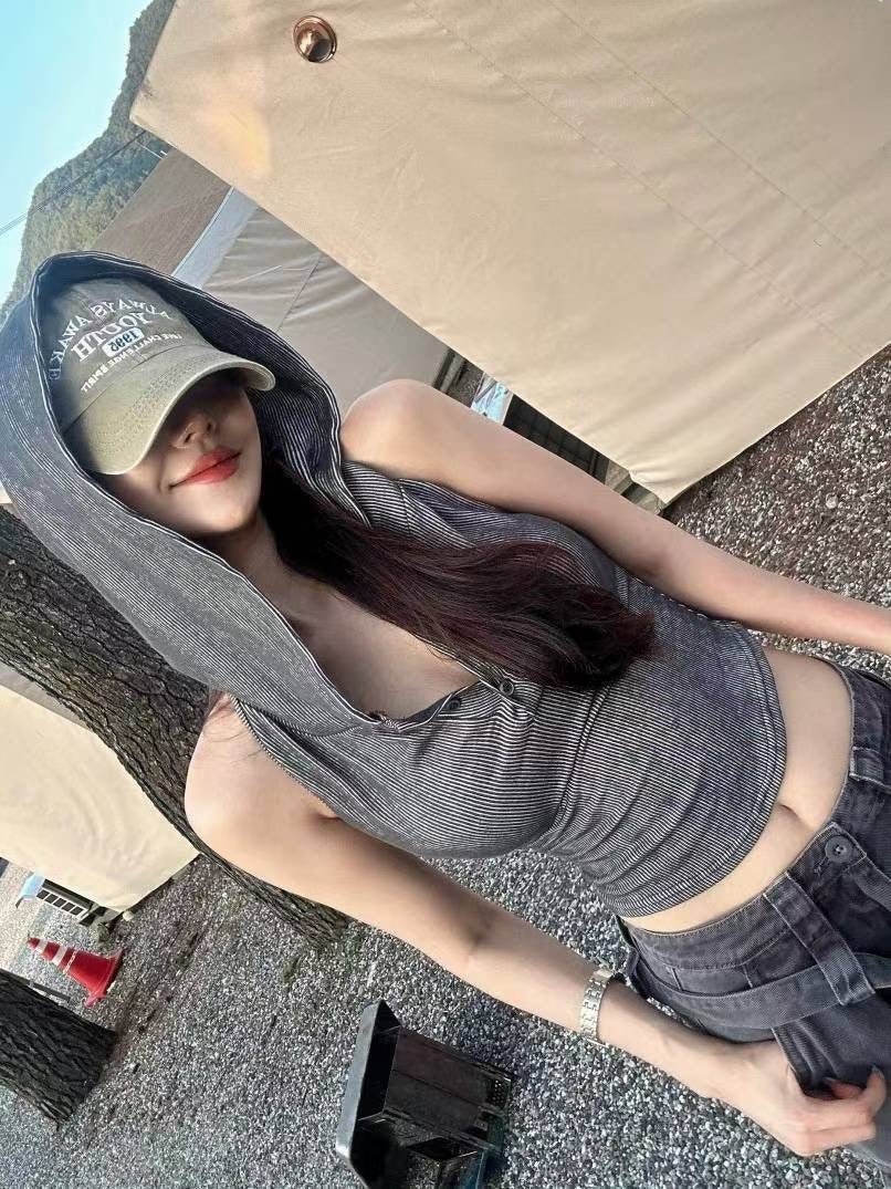 透氣連帽背心 Hooded Vest