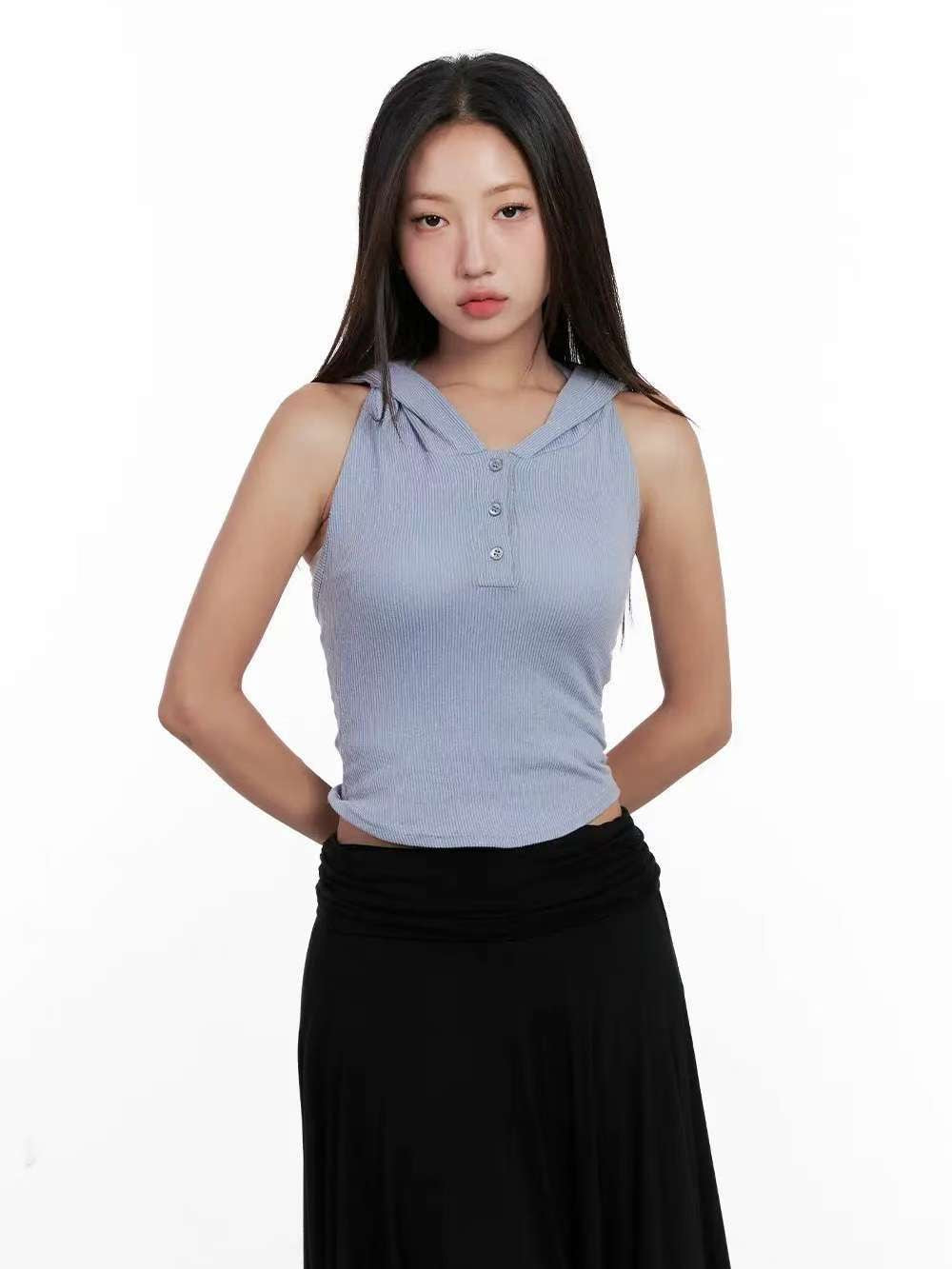 透氣連帽背心 Hooded Vest