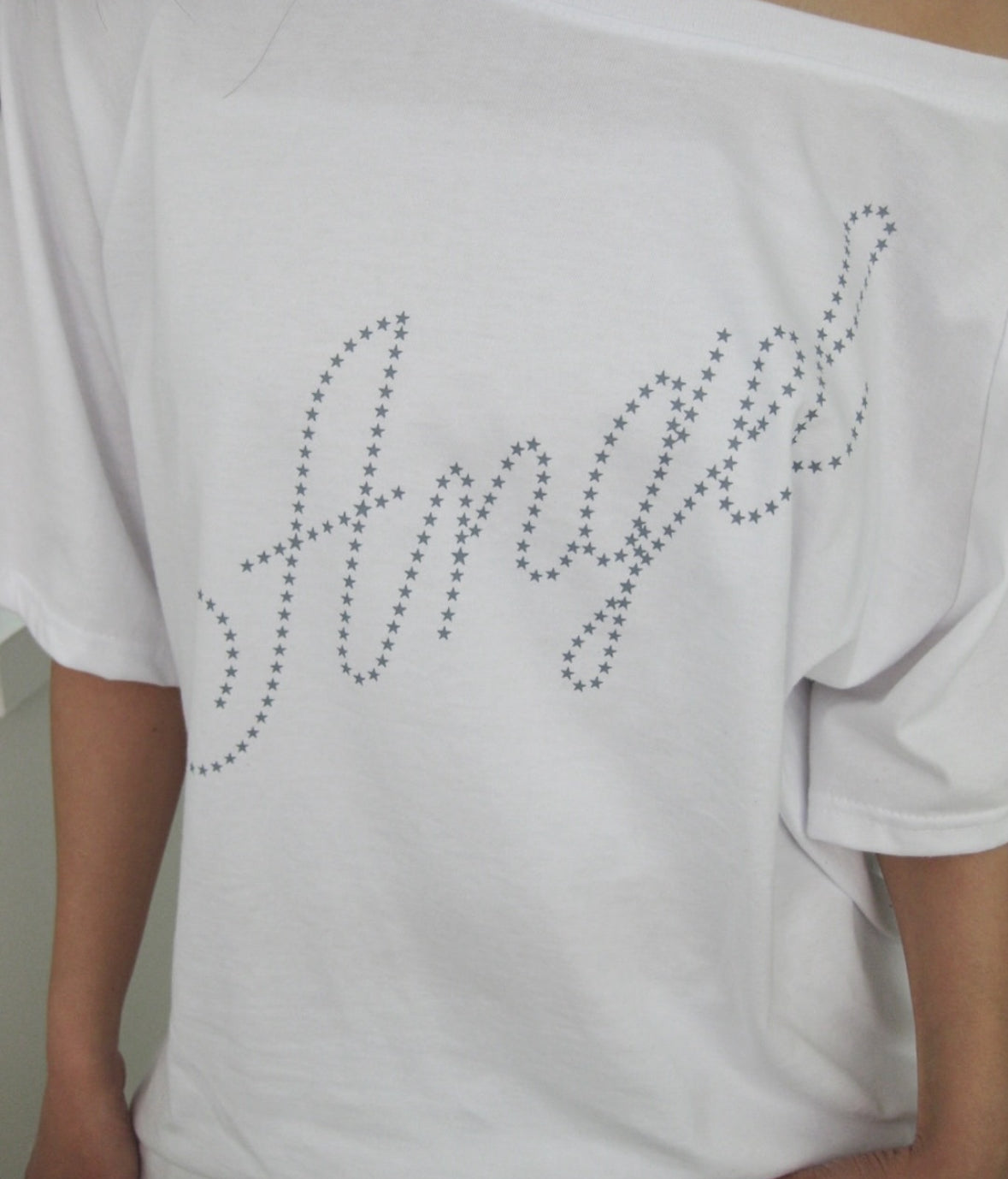 Angel 斜肩上衣 Angel Off-shoulder Top