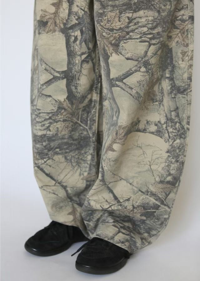樹枝彎刀牛仔褲 Realtree Ballon Wide Pants