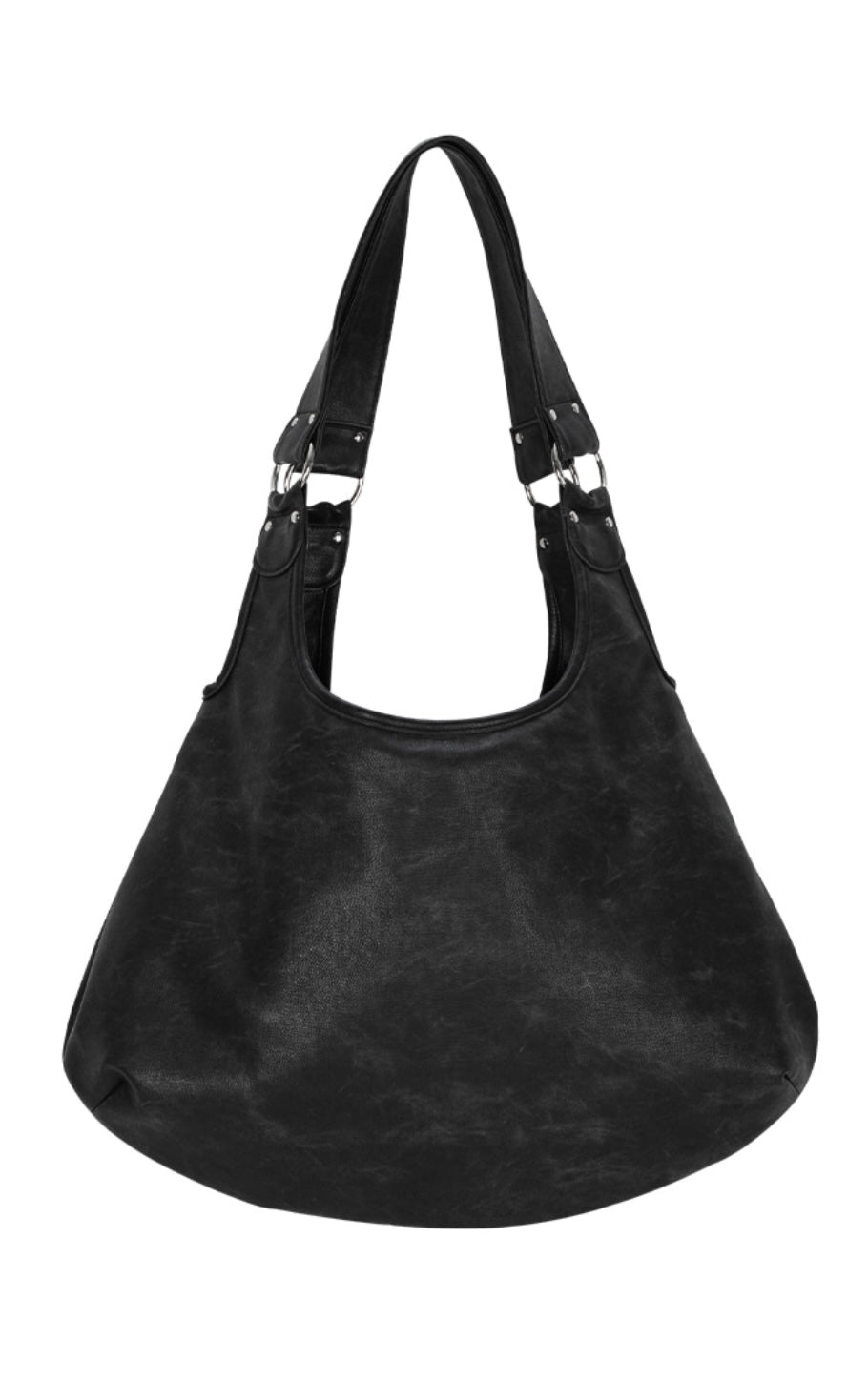 【as'' on】RICKY SHOULDER BAG | Crack Black