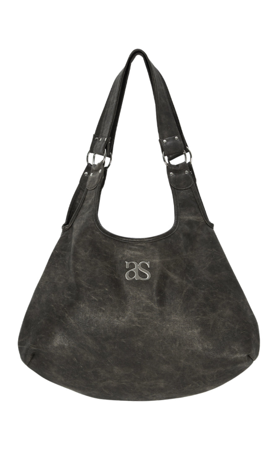 【as'' on】RICKY SHOULDER BAG | Crack Brown