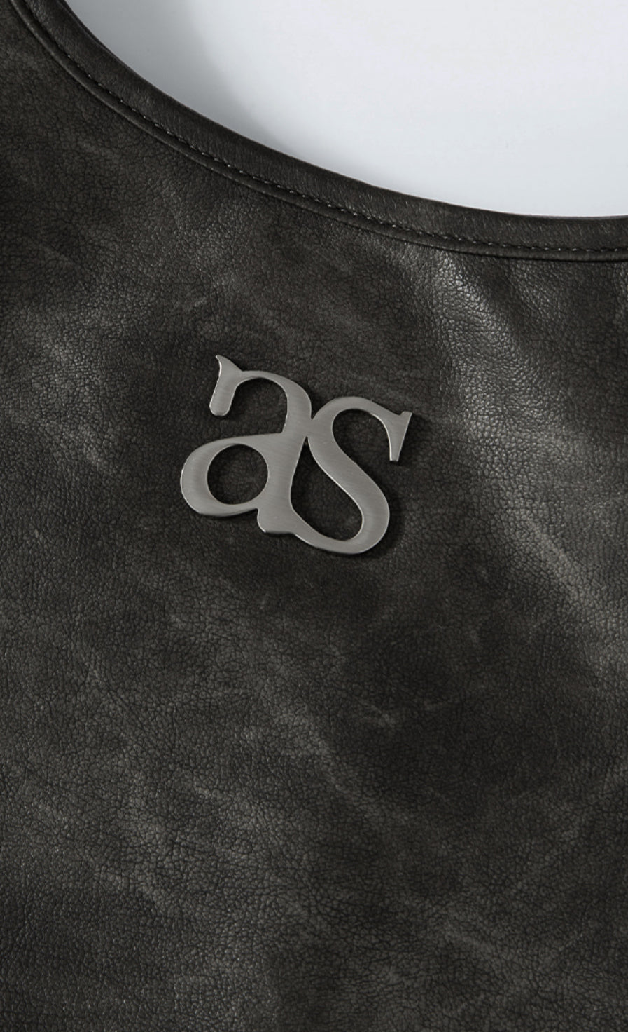 【as'' on】RICKY SHOULDER BAG | Crack Brown
