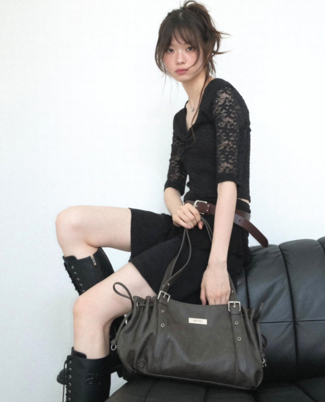 【as'' on】HEAVEN BAG | Brown