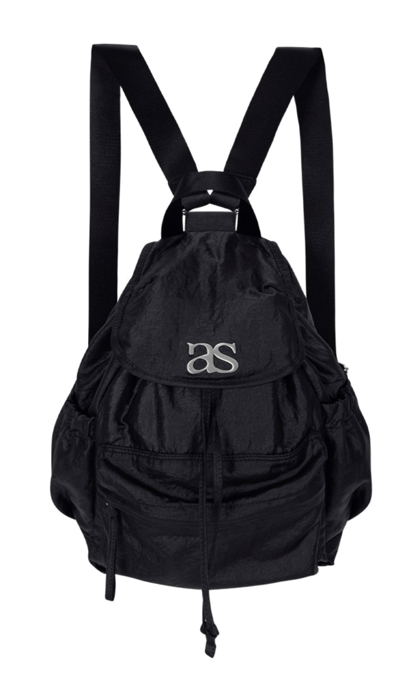 【as'' on】DEAR NYLON BACKPACK | Black