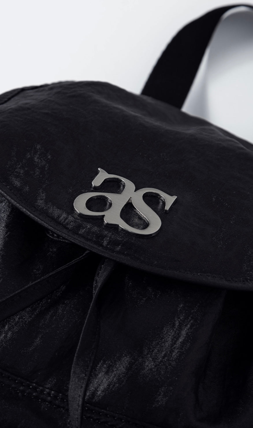 【as'' on】DEAR NYLON BACKPACK | Black