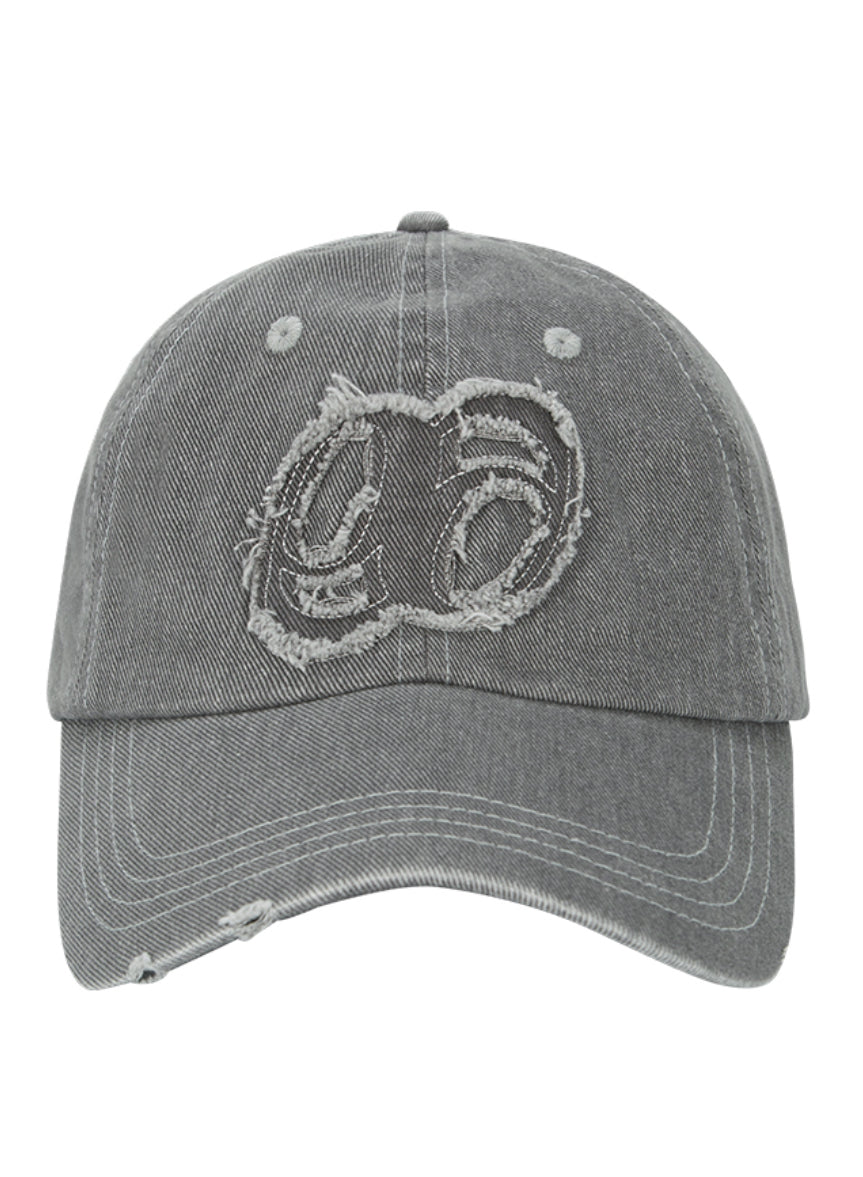 【as'' on】PATCH BALL CAP | Grey