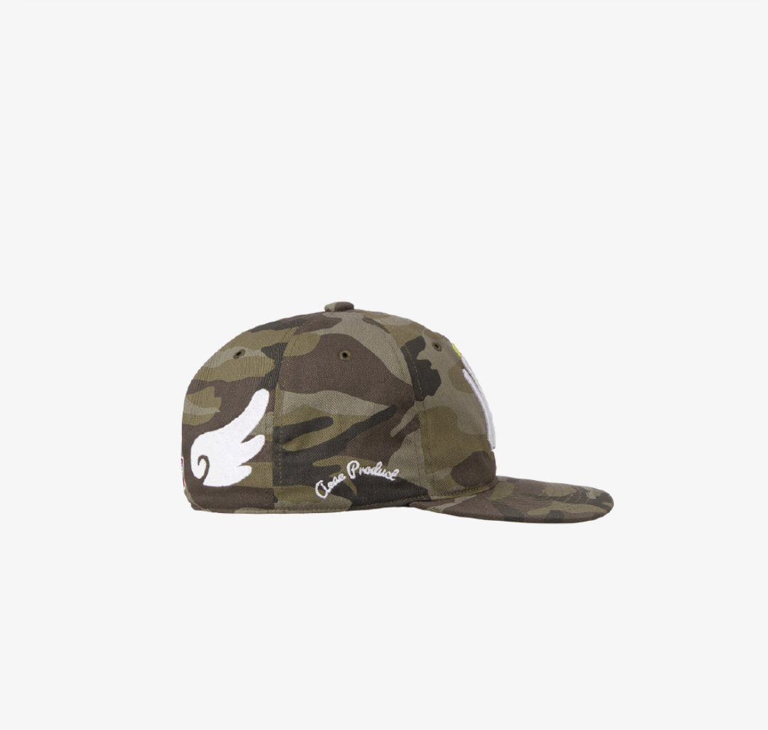 【AEAE】AE SYMBOL ANGEL WING CAP | Camo