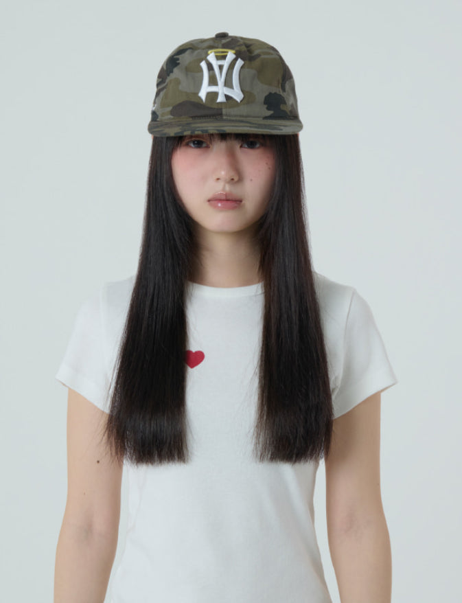 【AEAE】AE SYMBOL ANGEL WING CAP | Camo