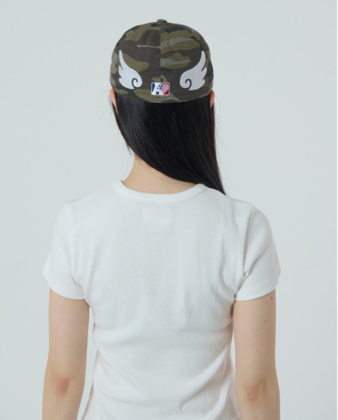 【AEAE】AE SYMBOL ANGEL WING CAP | Camo