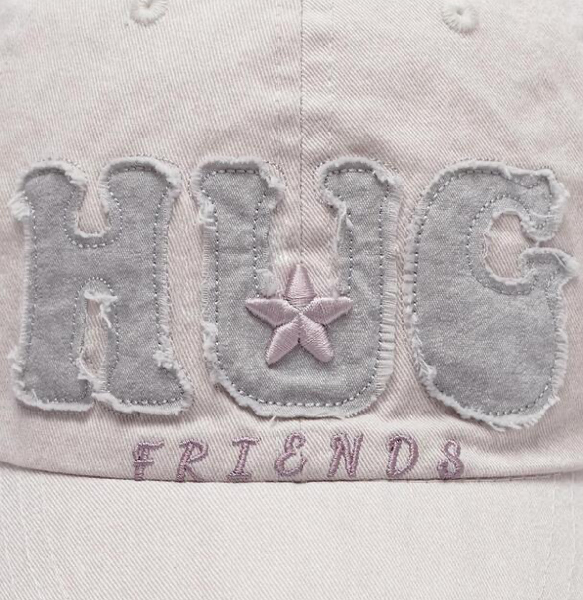 【HUG YOUR SKIN】Hug Friends Cap | Pink