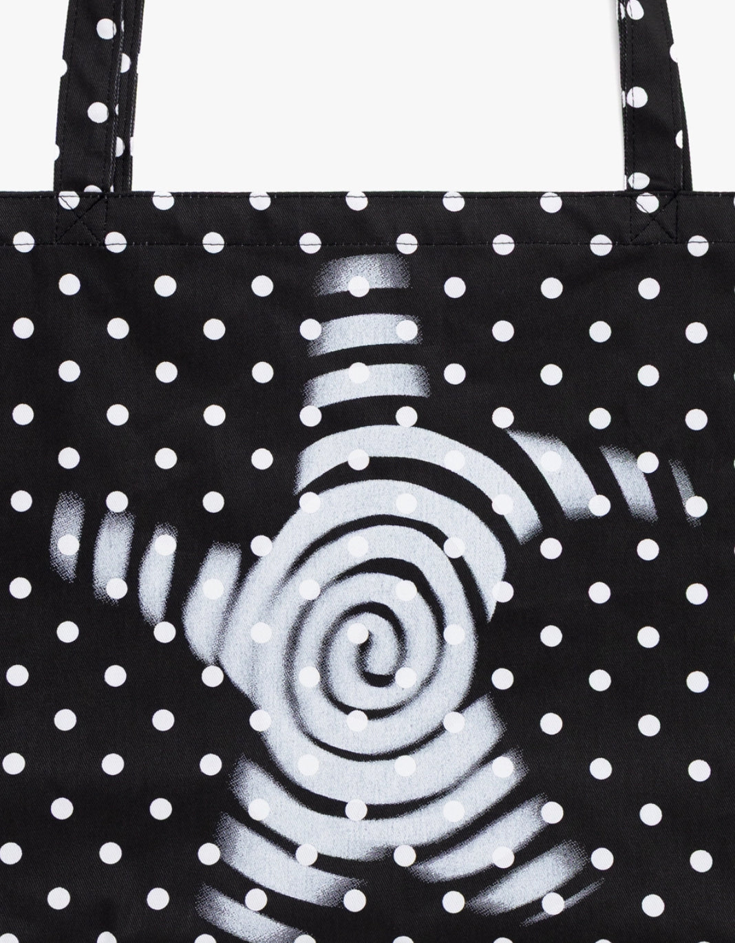 【WEBHOUSE】Twister Star Tote Bag | Black