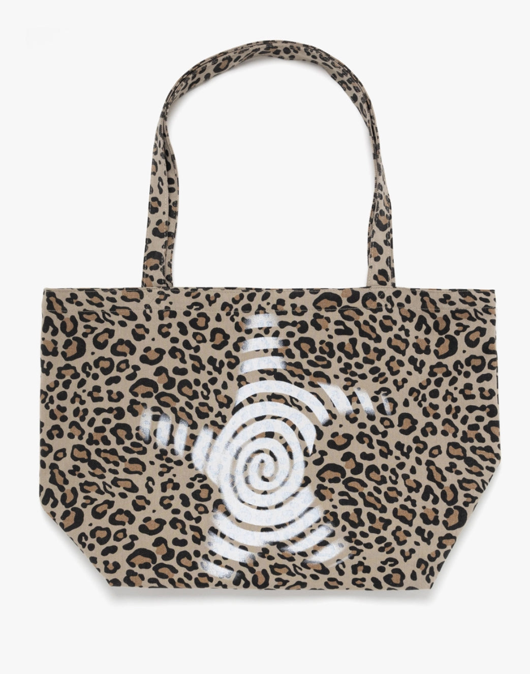 【WEBHOUSE】Twister Star Tote Bag | Leopard