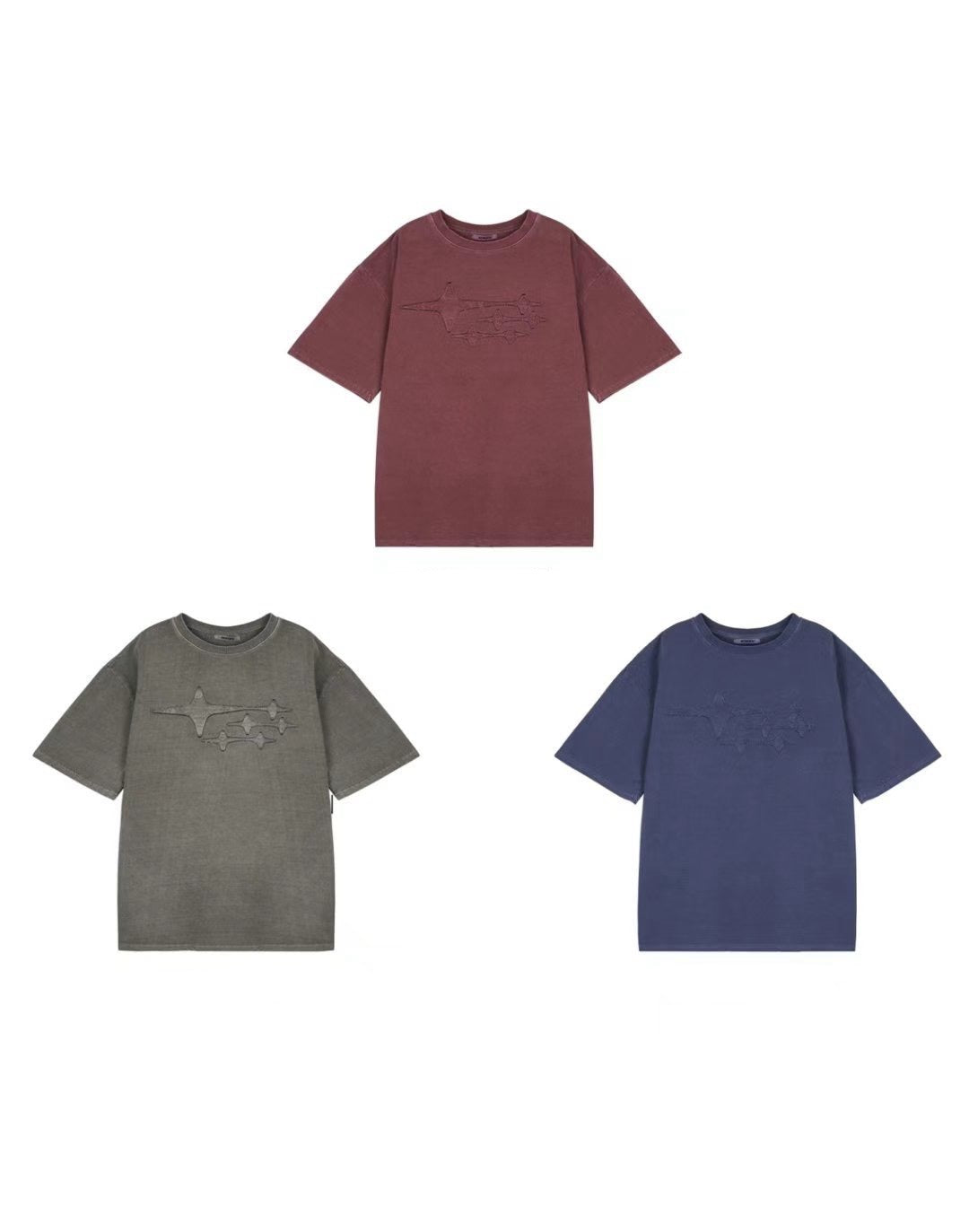星星短袖上衣 Star Oversized Short-sleeves