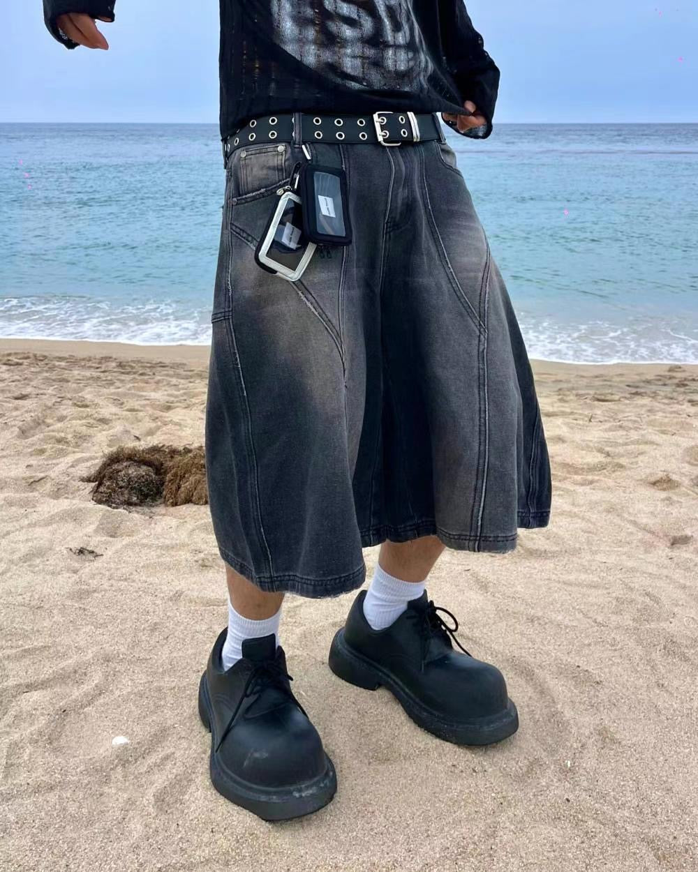 日常牛仔五分褲 Daily Denim Shorts