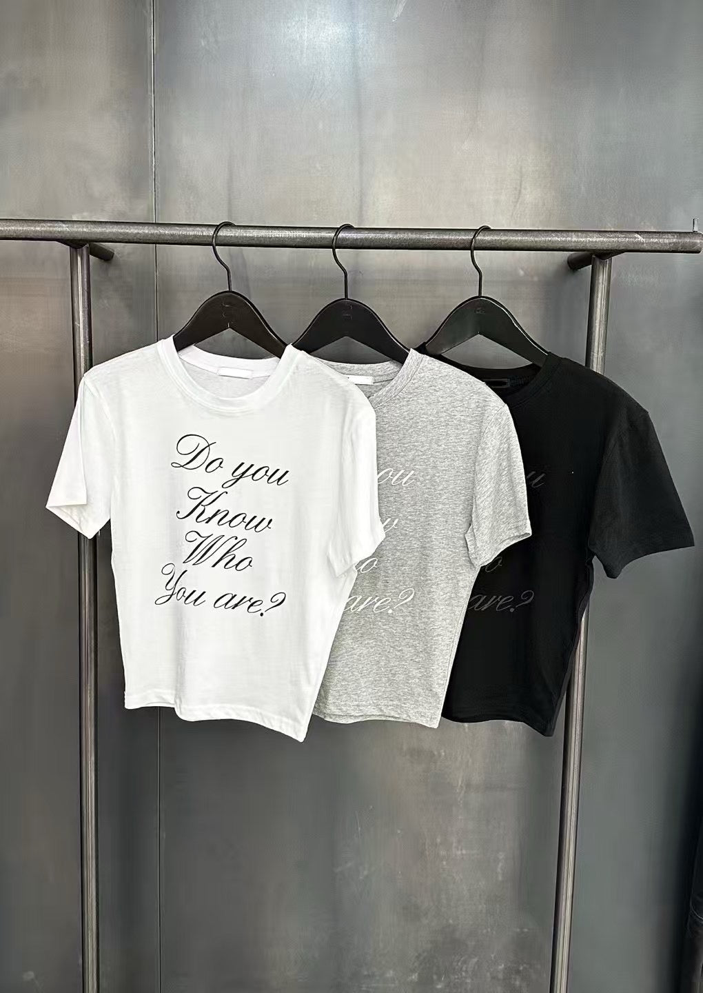 “Do You Know Who You Are?” Crop Top