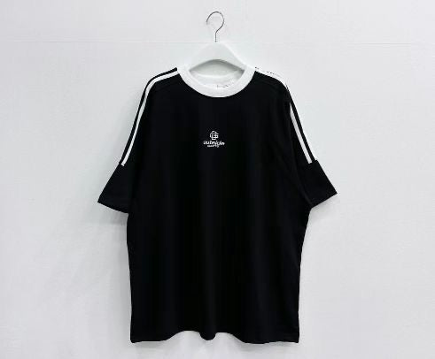 韓系三間拼色短袖 Three-stripes T-shirt