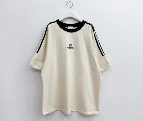 韓系三間拼色短袖 Three-stripes T-shirt