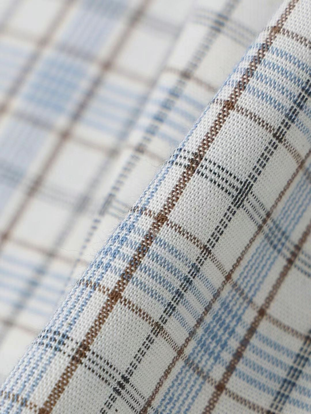 日常格仔短袖襯衫 Daily Checkered Short Sleeved Shirt