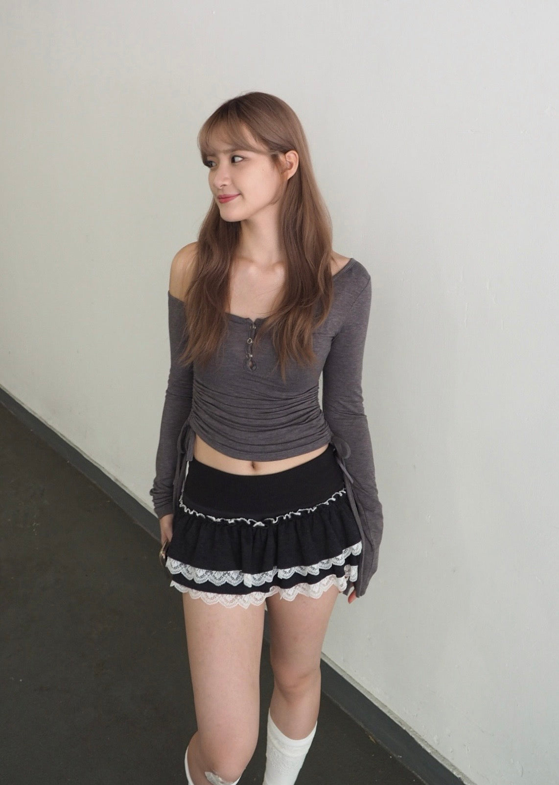Ribbon Lace Cake Skirt