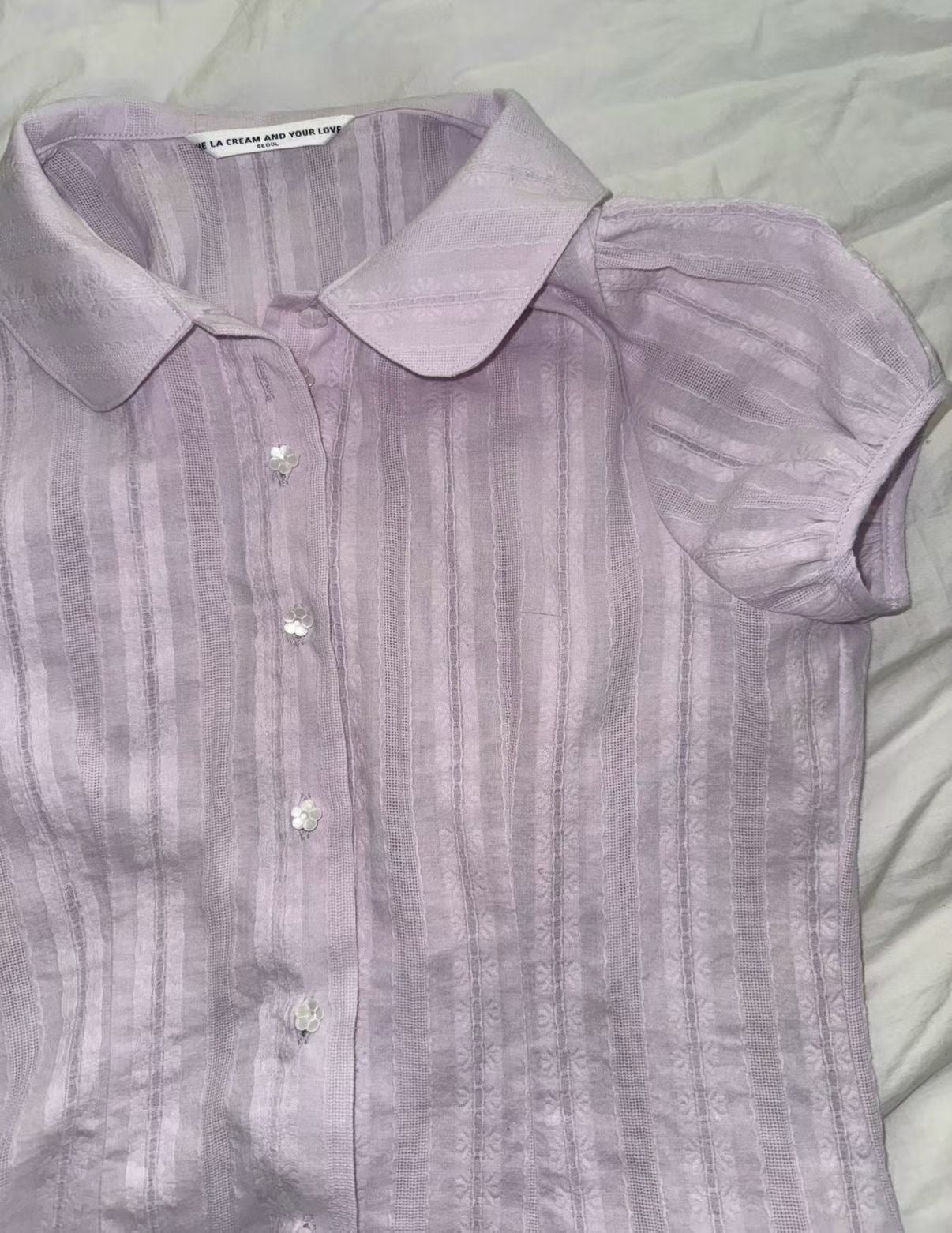 Dobby Stripe Blouse