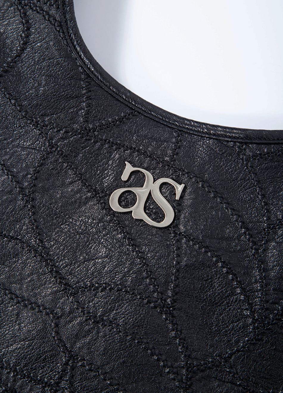 【as'' on】BECKY SHOULDER BAG | Black