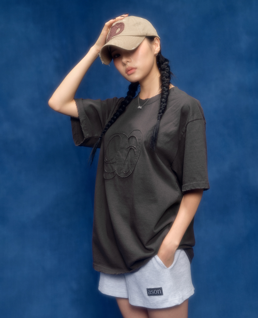 【as'' on】PATCH BALL CAP | Beige