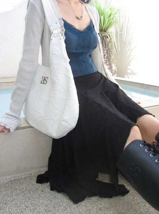 【as'' on】BECKY SHOULDER BAG | White