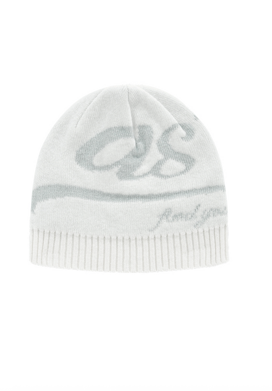 【as'' on】CREW BEANIE | White