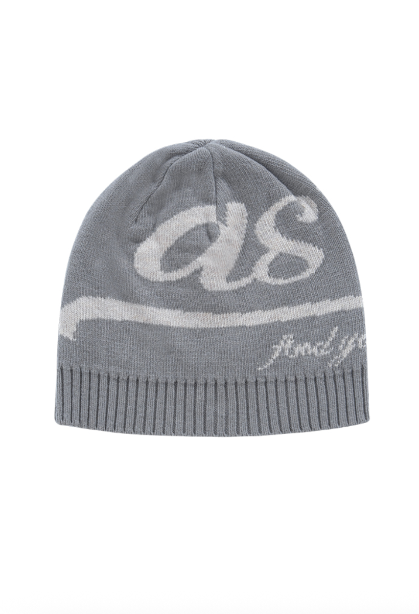 【as'' on】CREW BEANIE | Charcoal