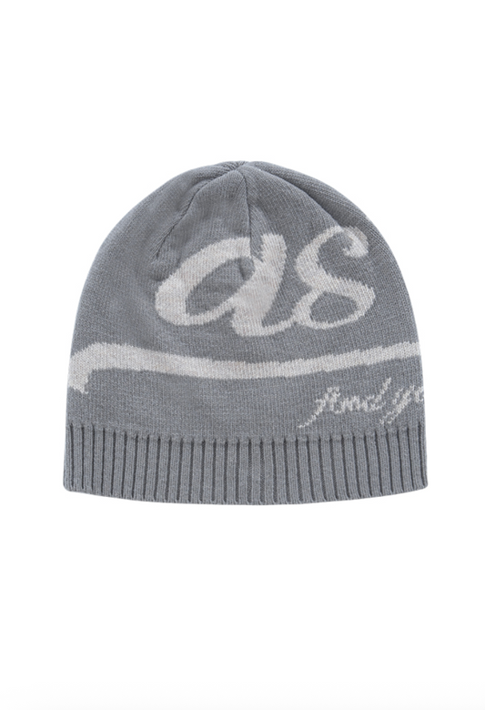【as'' on】CREW BEANIE | Charcoal