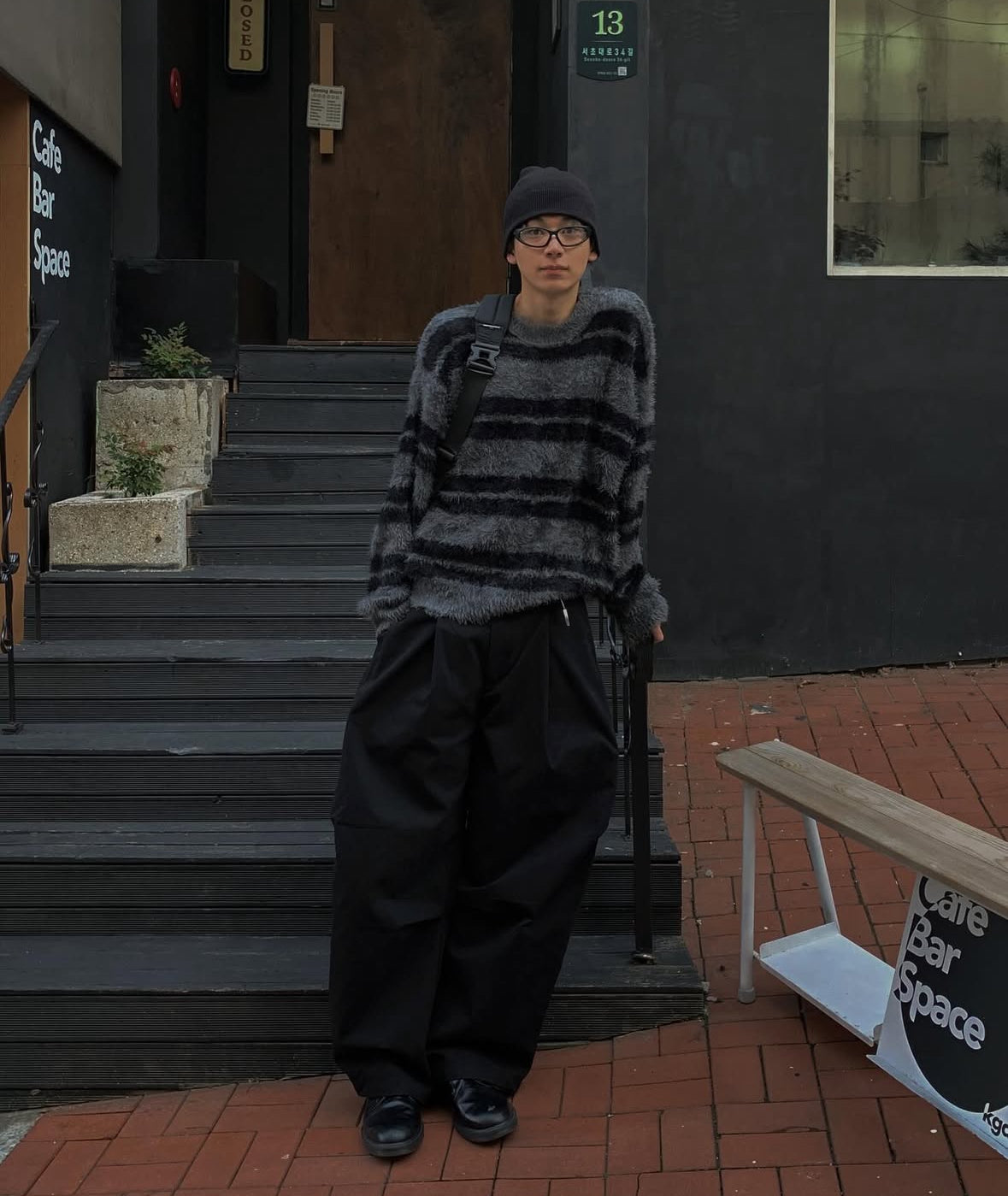 Striped Oversized Sweater