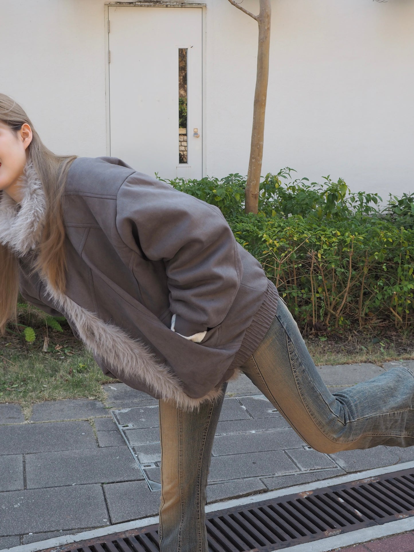 Raccoon High Neck Jacket