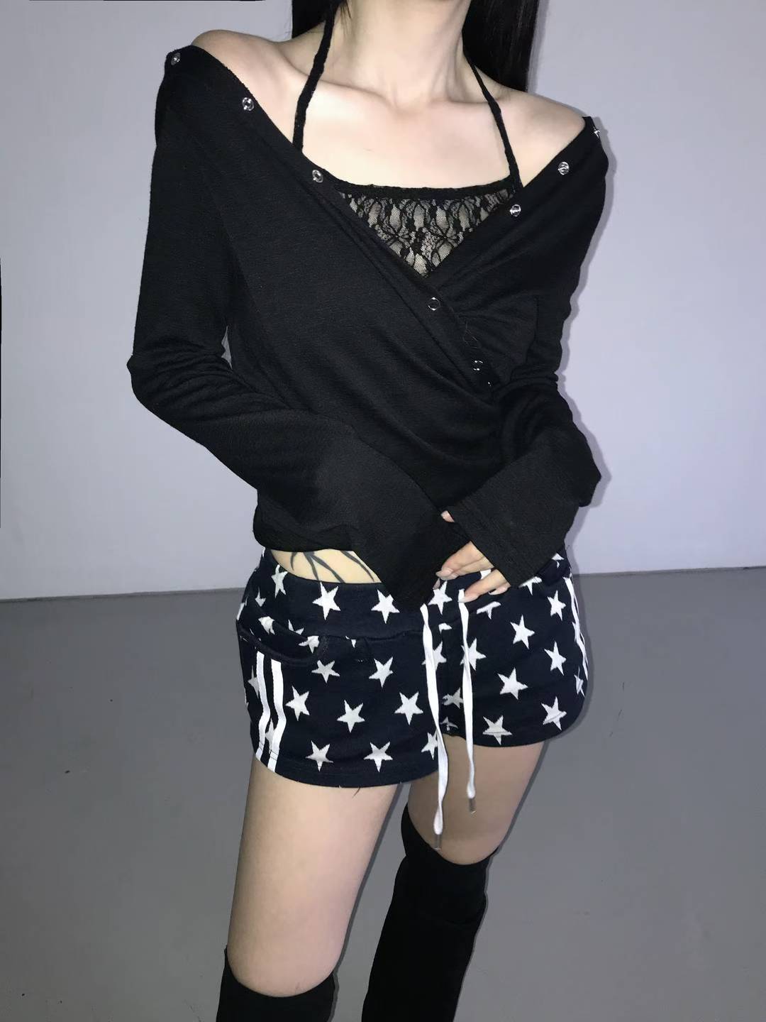 Lace Halter Neck Camisole