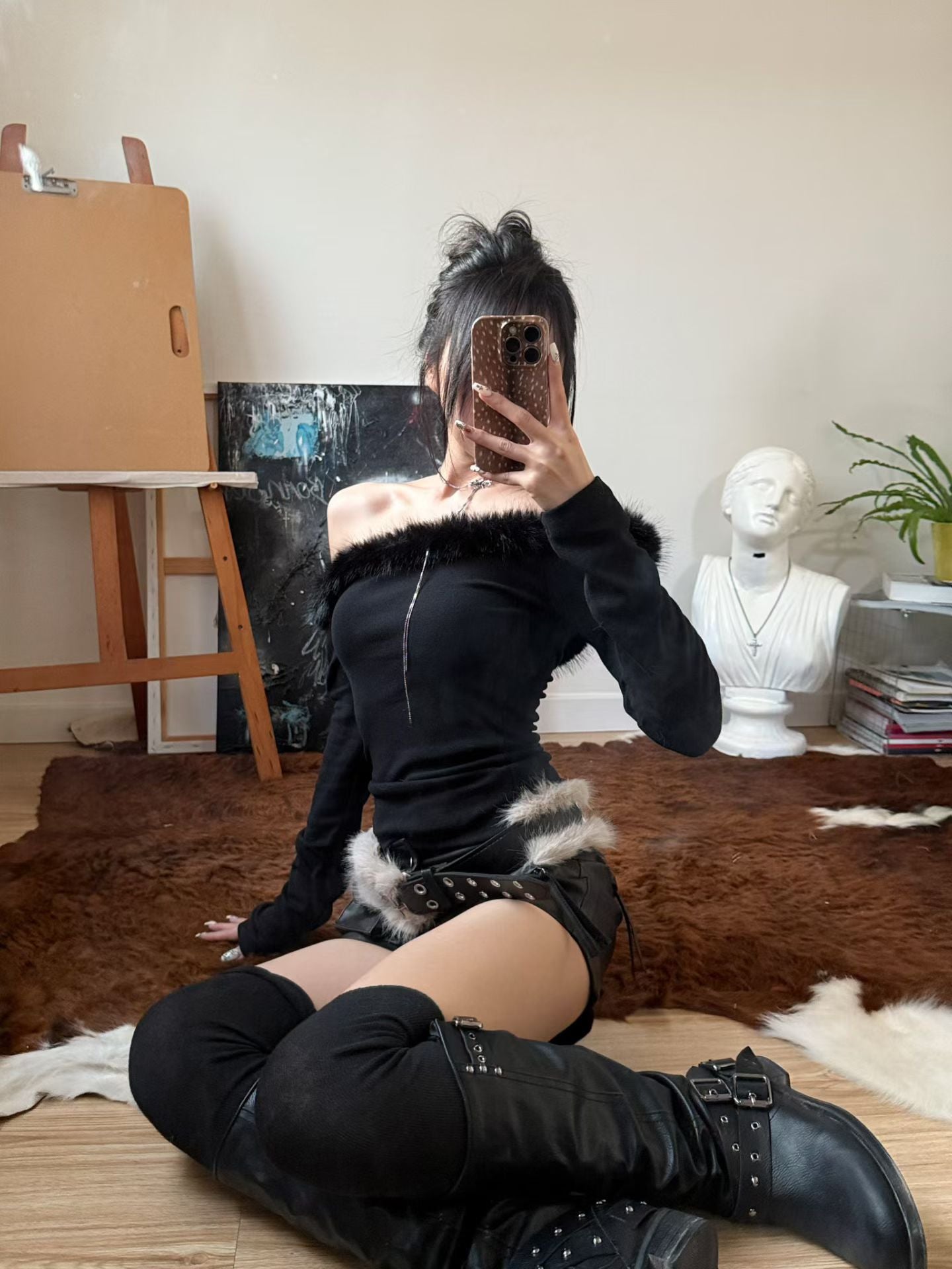 Melo Off-shoulder Top