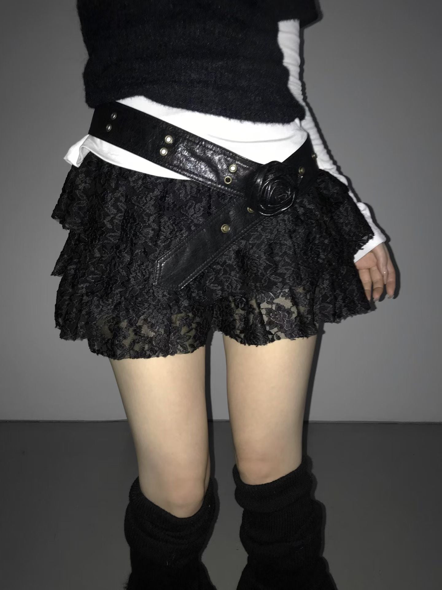 Muse Lace Skirt Shorts