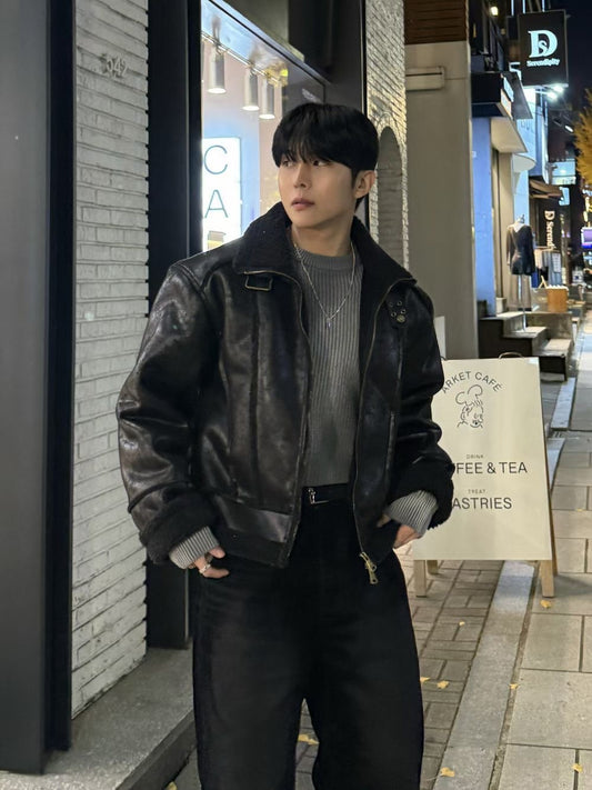 Boyfriend Leather Jacket