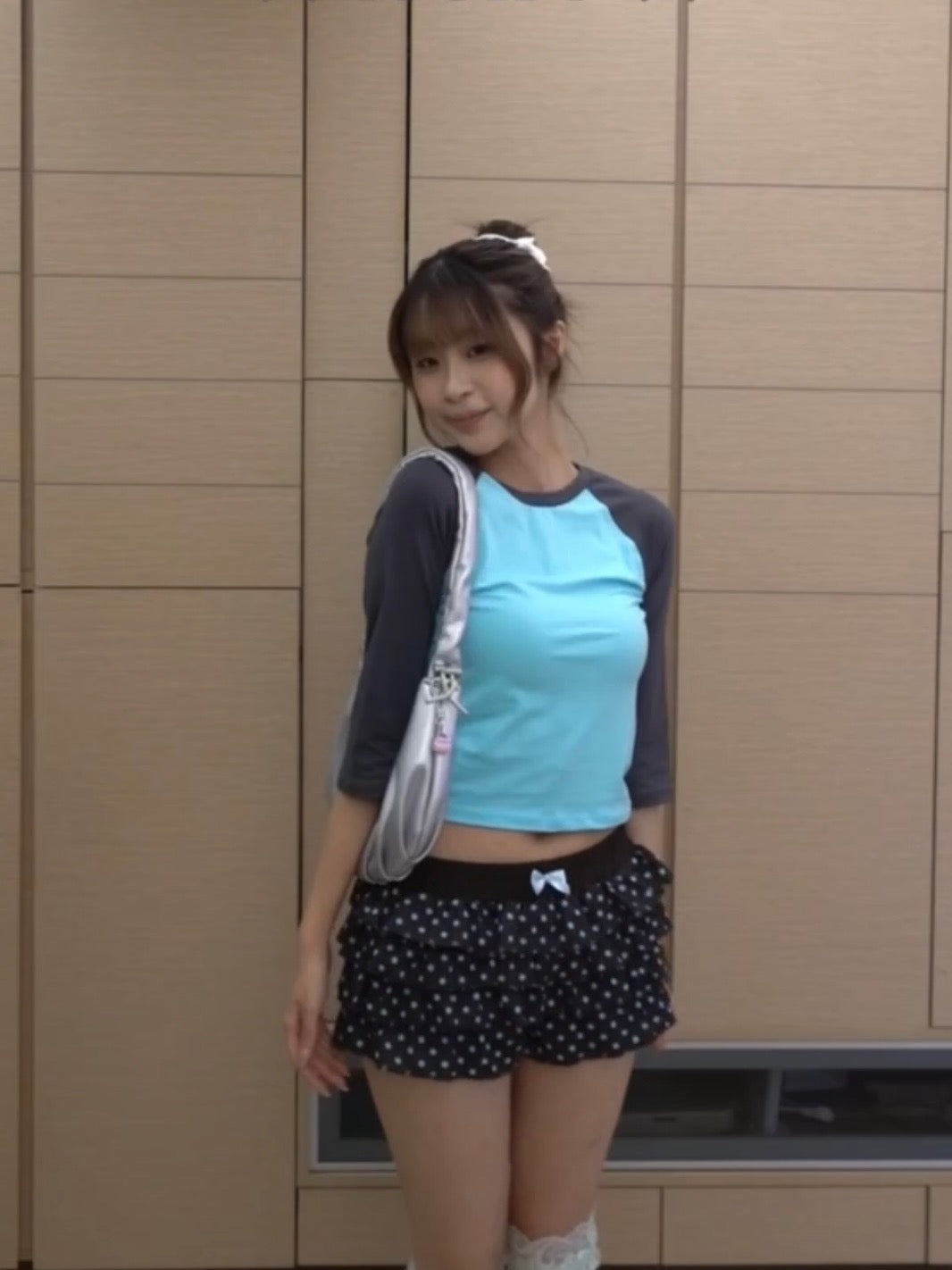 3/4 Sleeve Raglan Top
