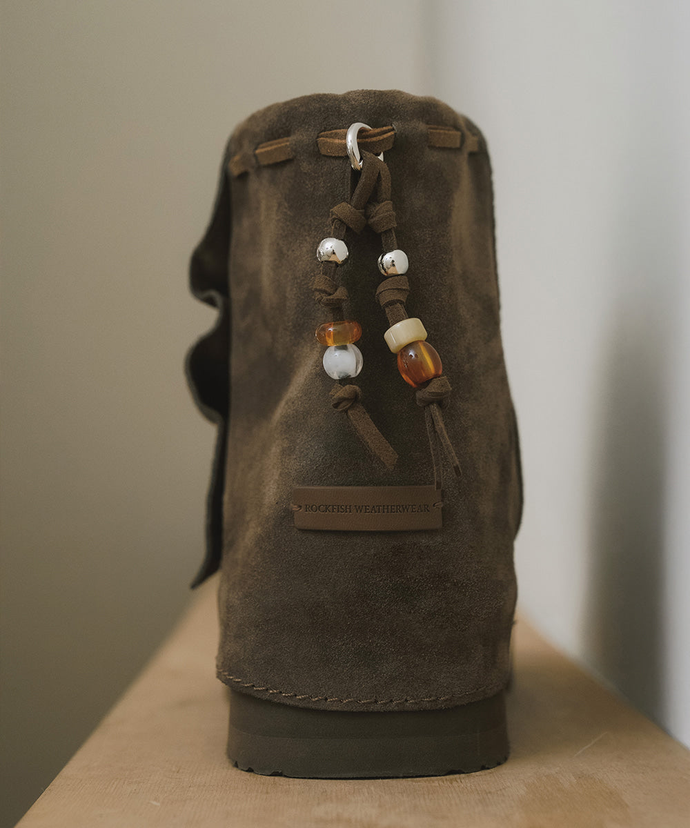 【Rockfish】 GATHERED MAXI FOLDED BOOTS SHORT