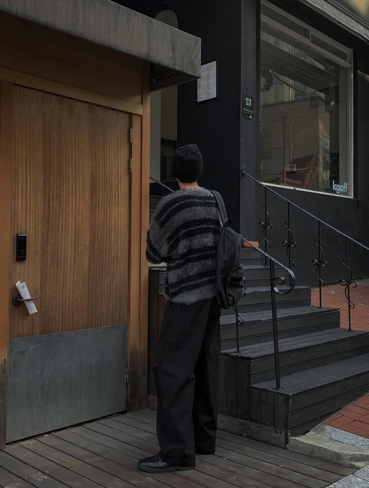 Striped Oversized Sweater