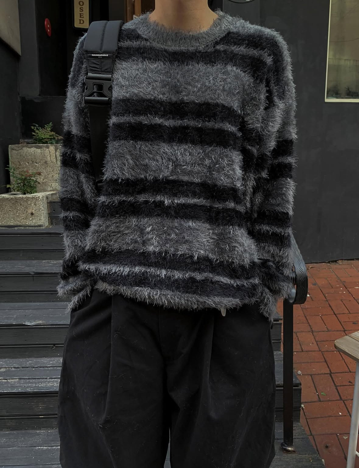 Striped Oversized Sweater