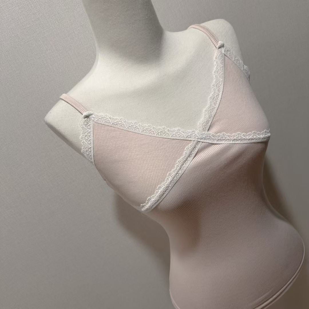 10-colour Criss-Cross Lace Camisole